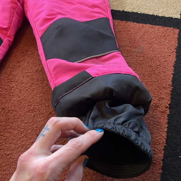 Girls overall snowpants / pink & black / Size XS (4-5) / SWISSTECH ❄️ - Picture 10 of 12